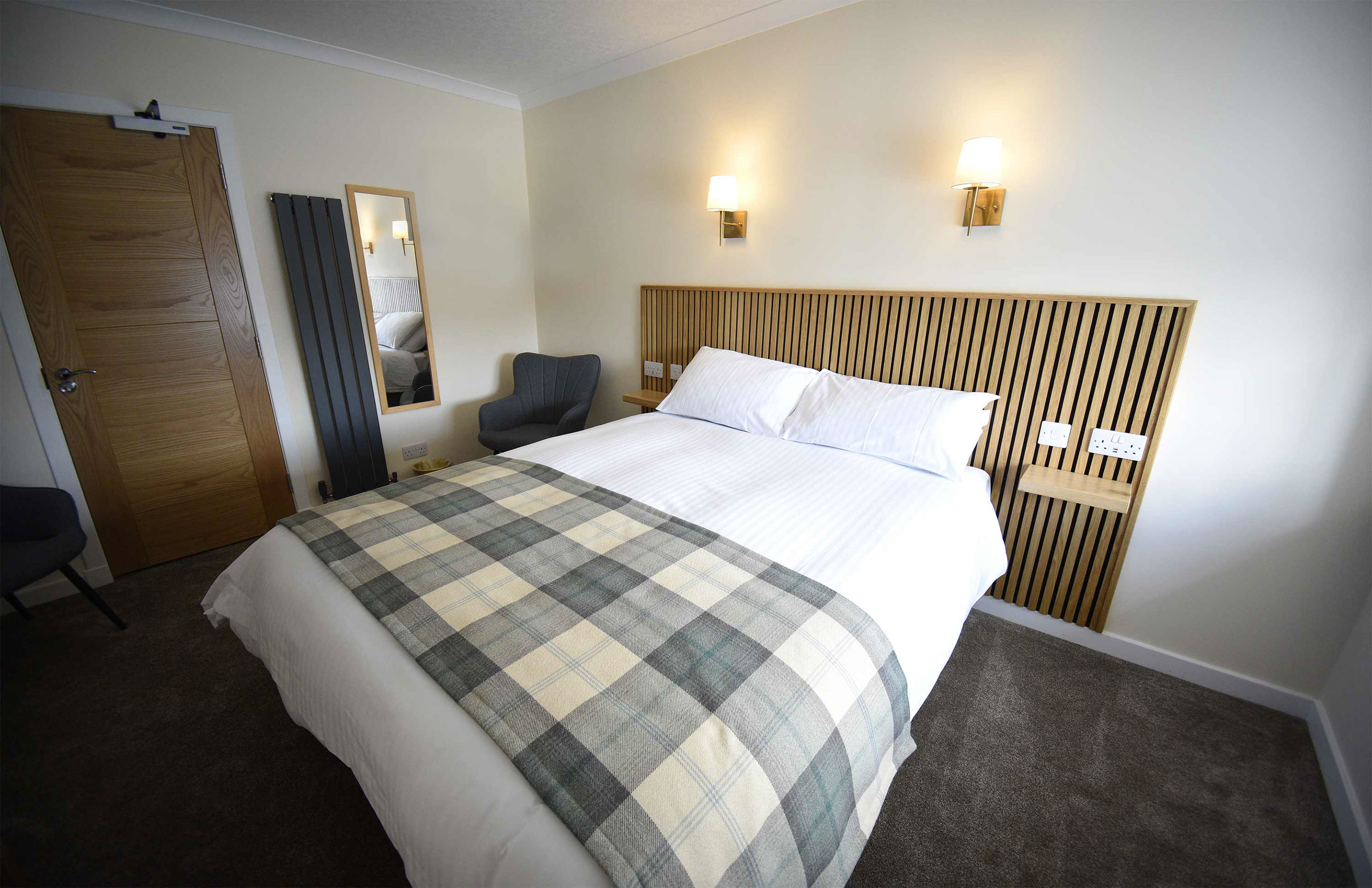 En Suite Bathrooms at the Caledonian in Portree Guest Accommodation Hotel