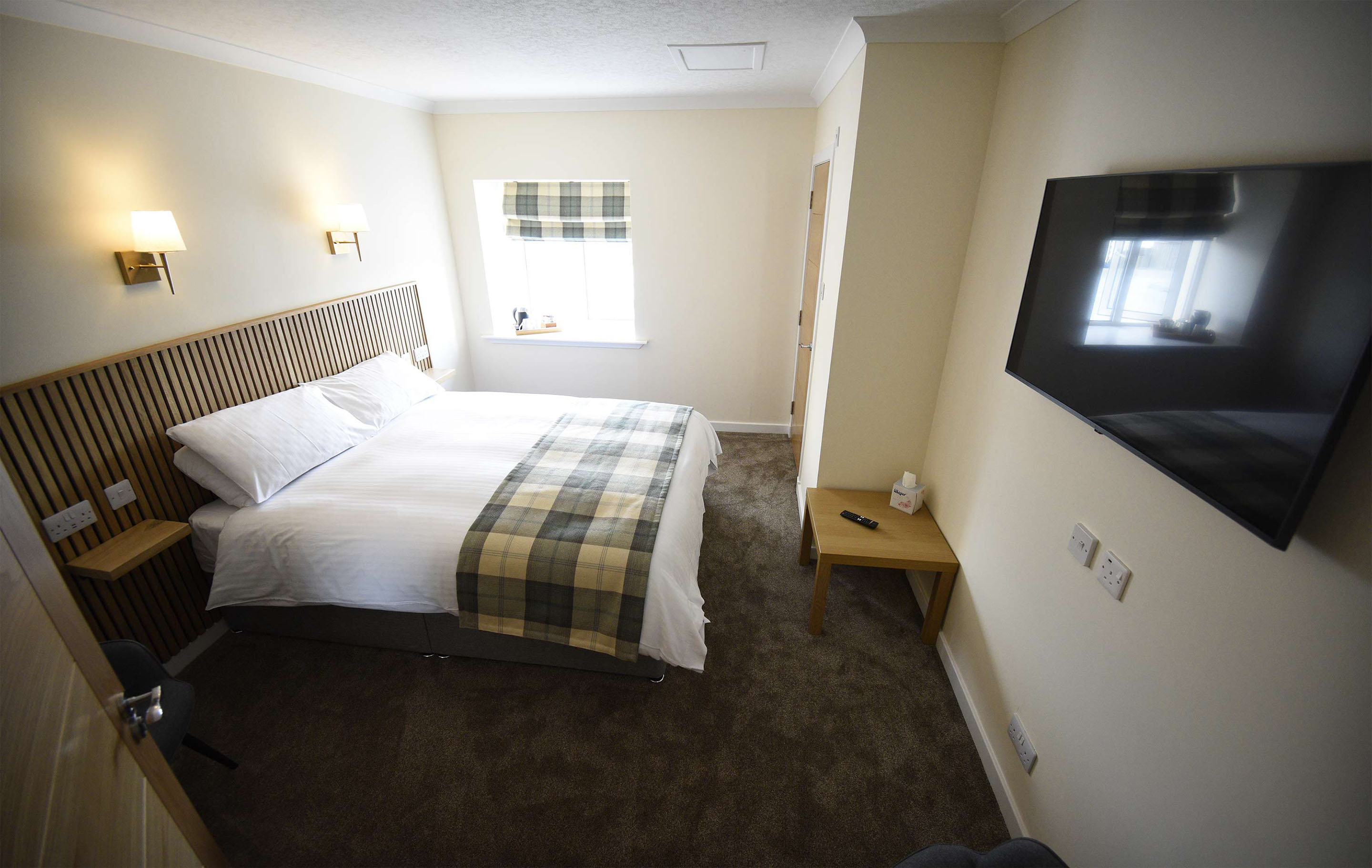 En Suite Bathrooms at the Caledonian in Portree Guest Accommodation Hotel